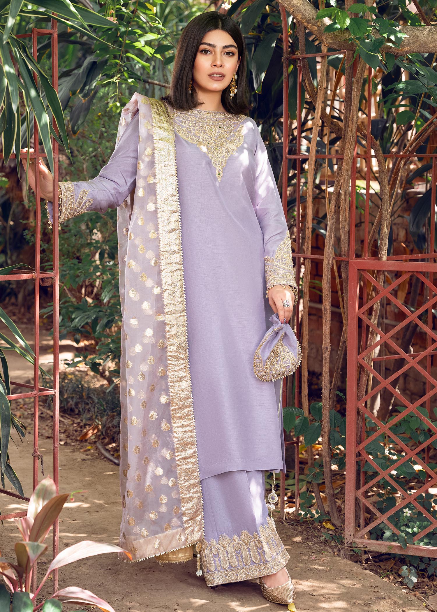 Rang-e-Haya Shireen Lilac Women 3pcs