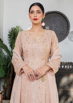 Manahils Angrakha 099 Peach Women 3pcs