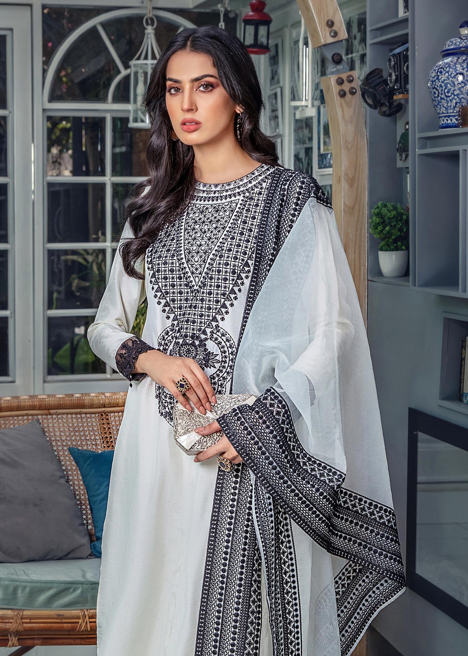 Malook Deena Women 3pcs