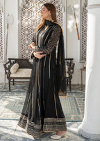 Manahils Maxi 106 Black Women 3pcs