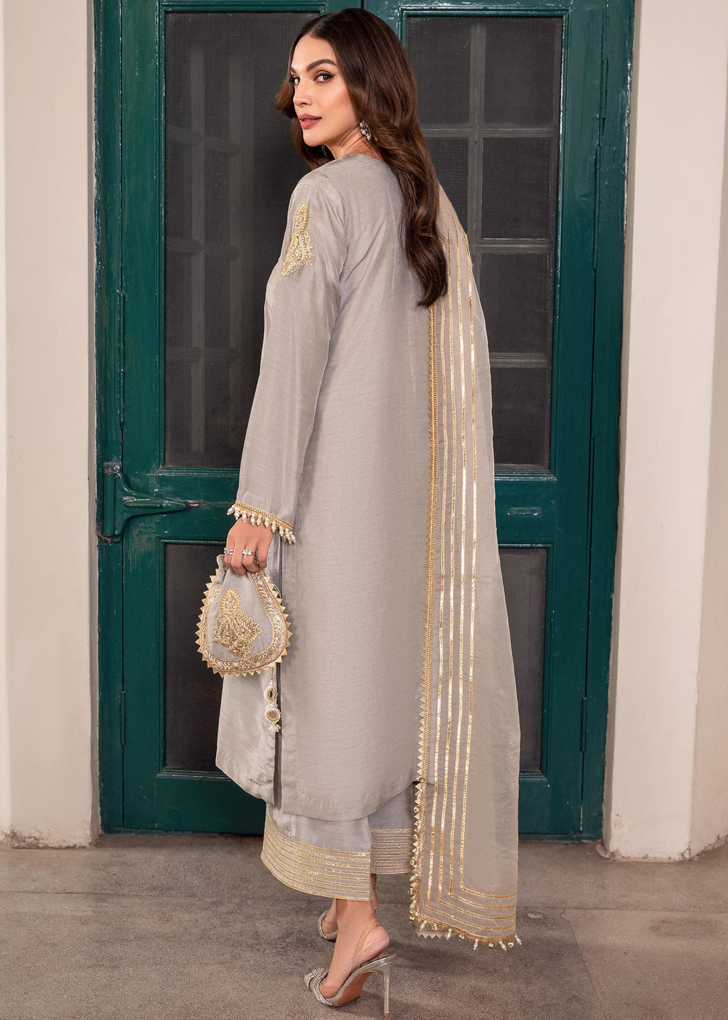 Rang-e-Haya Zareen Grey Women 3pcs