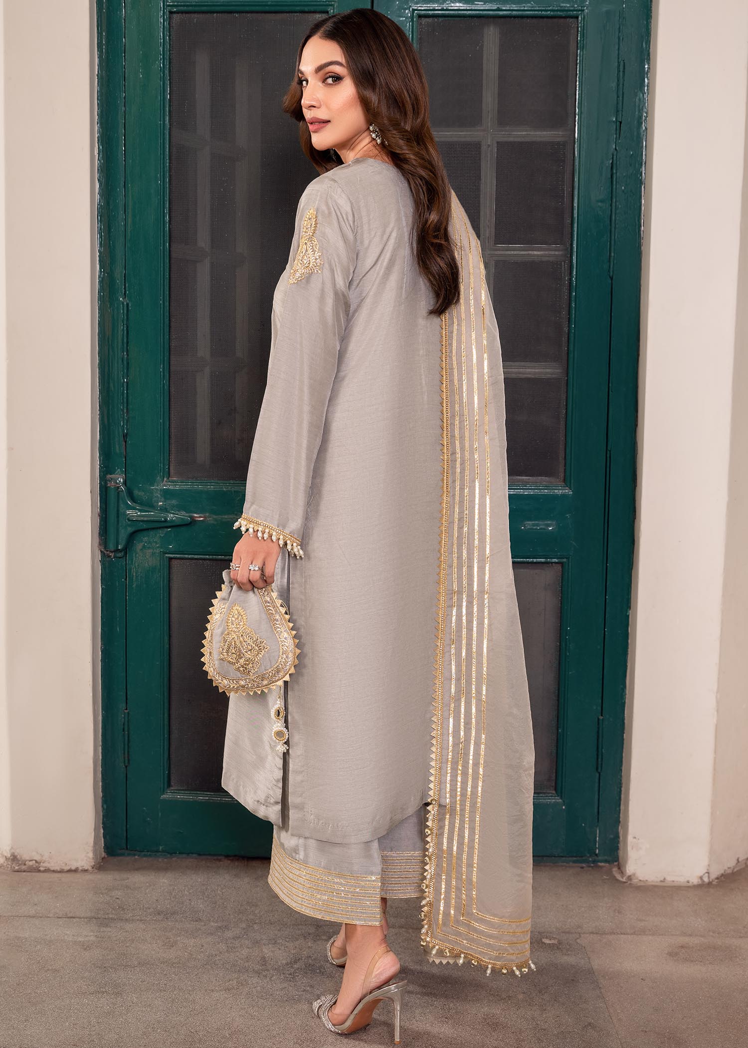 Rang-e-Haya Zareen Grey Women 3pcs