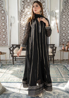 Manahils Maxi 106 Black Women 3pcs