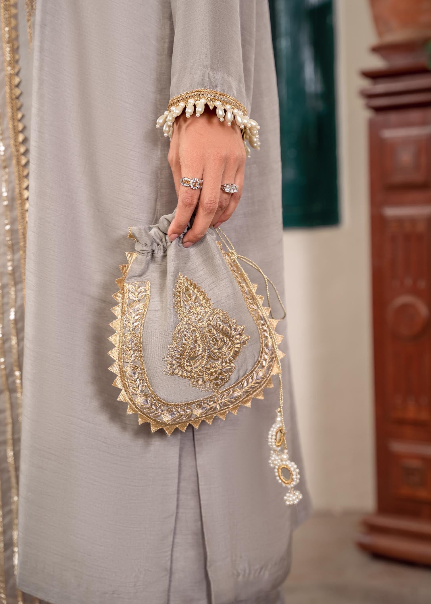 Rang-e-Haya Zareen Grey Women 3pcs