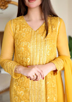 Rang-e-Haya Hoor / Saffron Women 4pcs