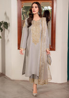 Rang-e-Haya Zareen Grey Women 3pcs