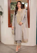 Rang-e-Haya Zareen Grey Women 3pcs
