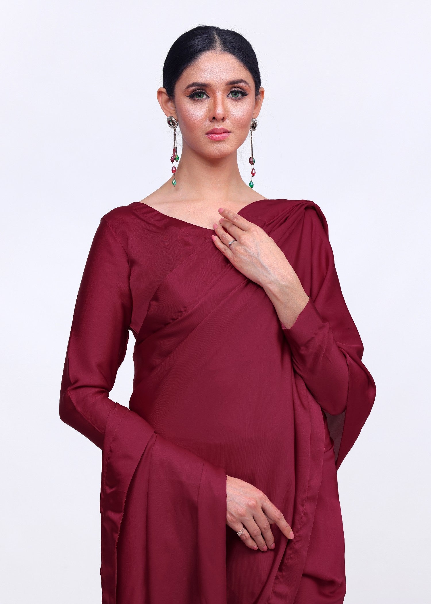 Tonics Clothing Mystic Maroon Women 2pcs