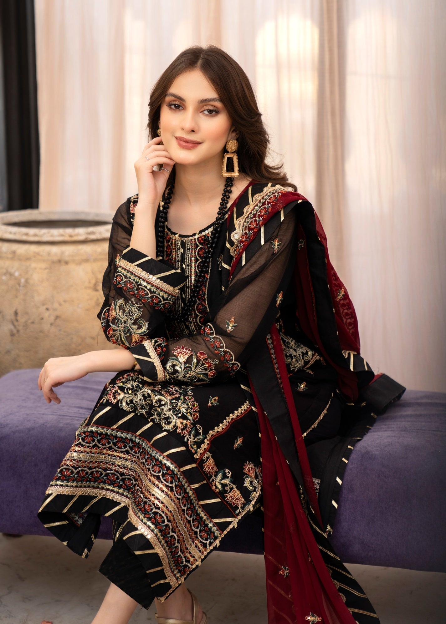 Noorma Kaamal NK LLC 04 Women 3pcs