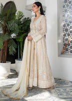 Manahils Angrakha 105 Off White Women 3pcs