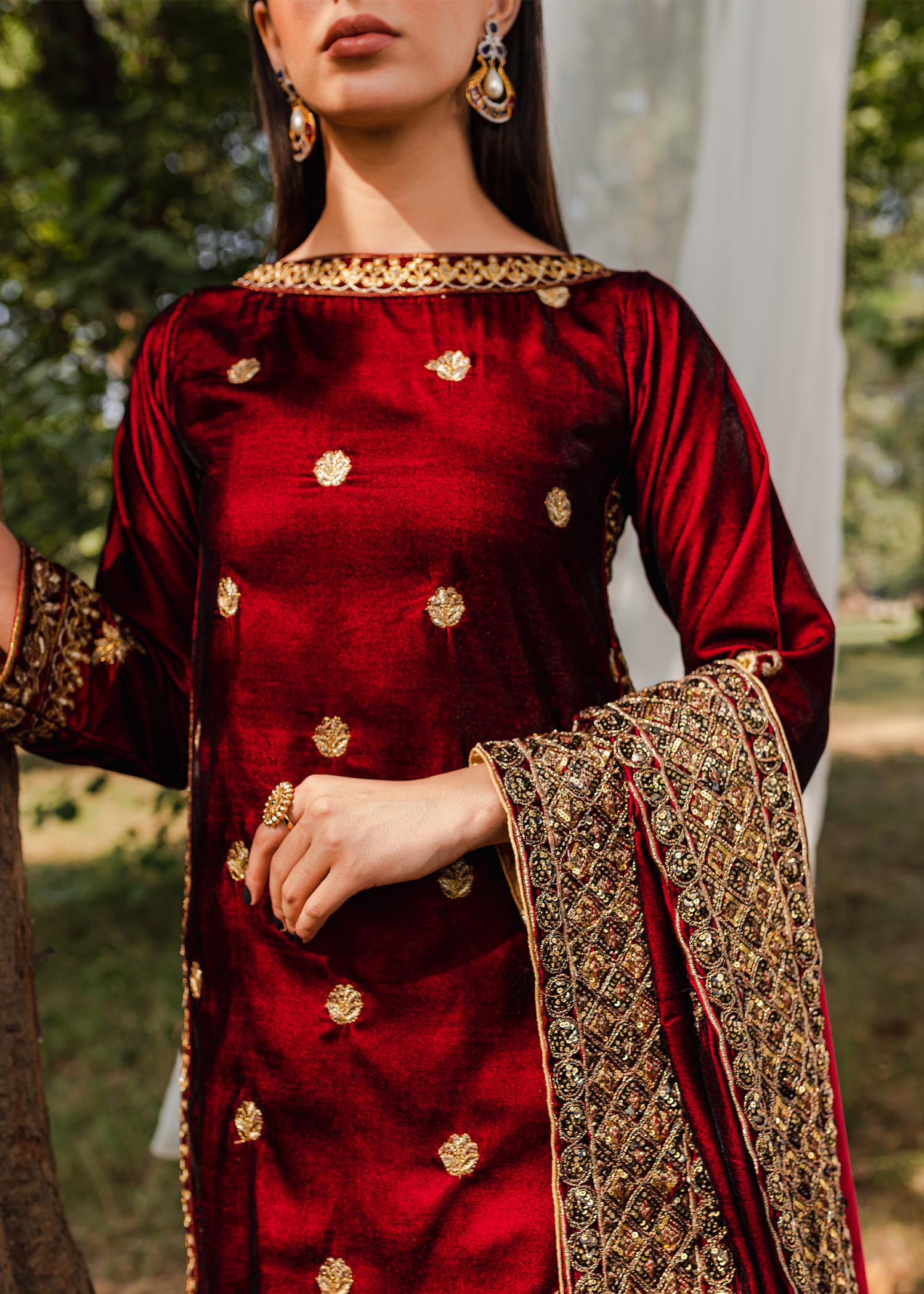 Panache Apparel Surkh Women 2pcs