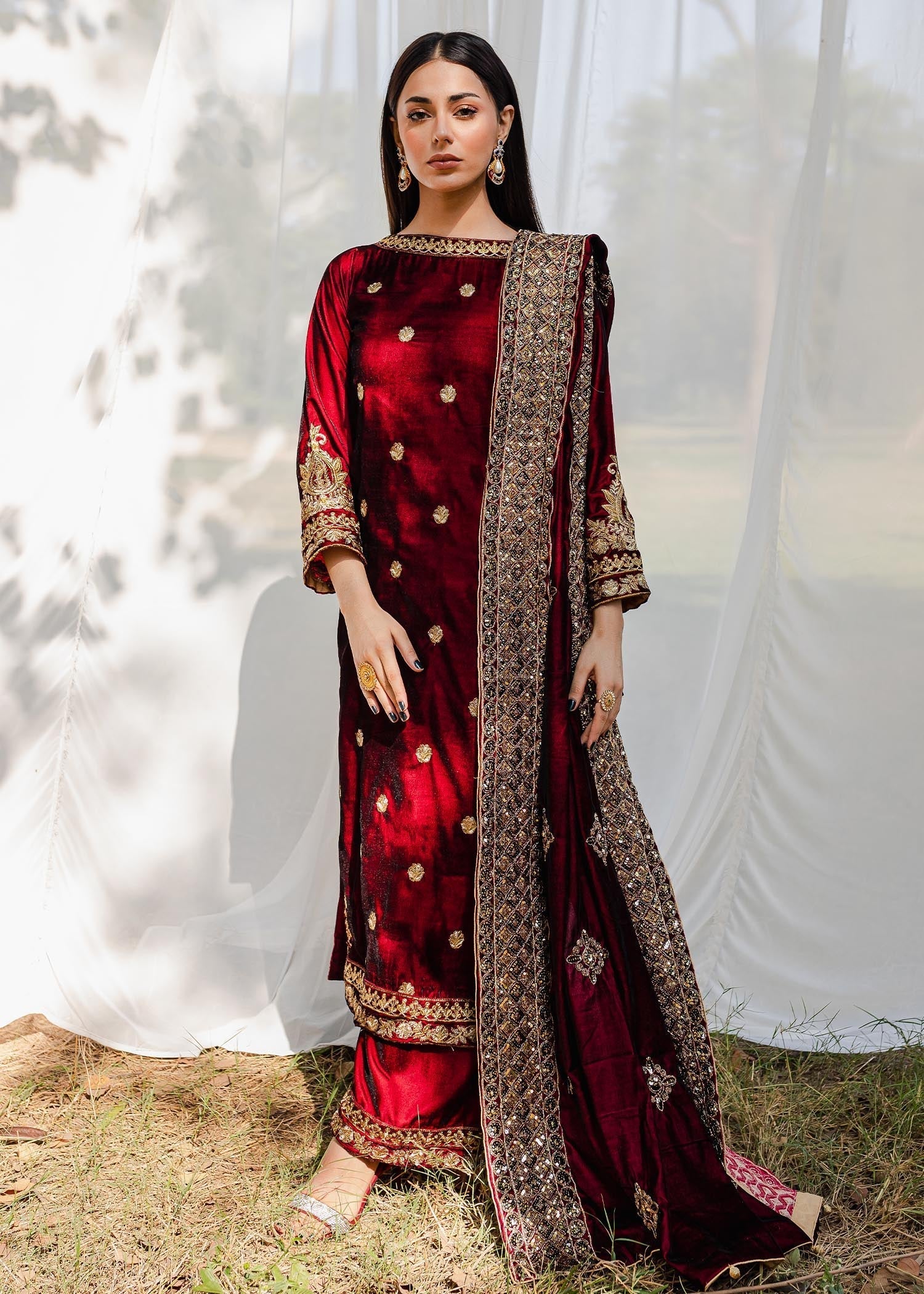 Panache Apparel Surkh Women 2pcs