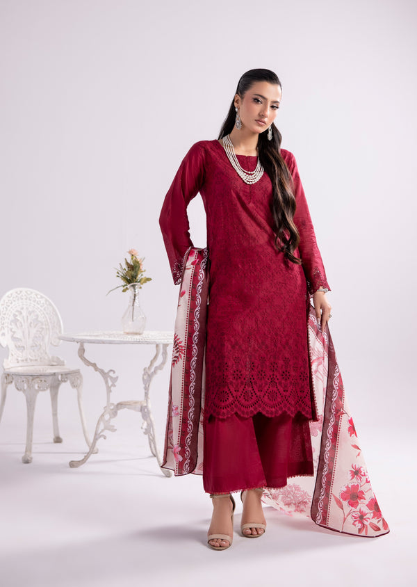 Shanaya Crimson Women 3pcs