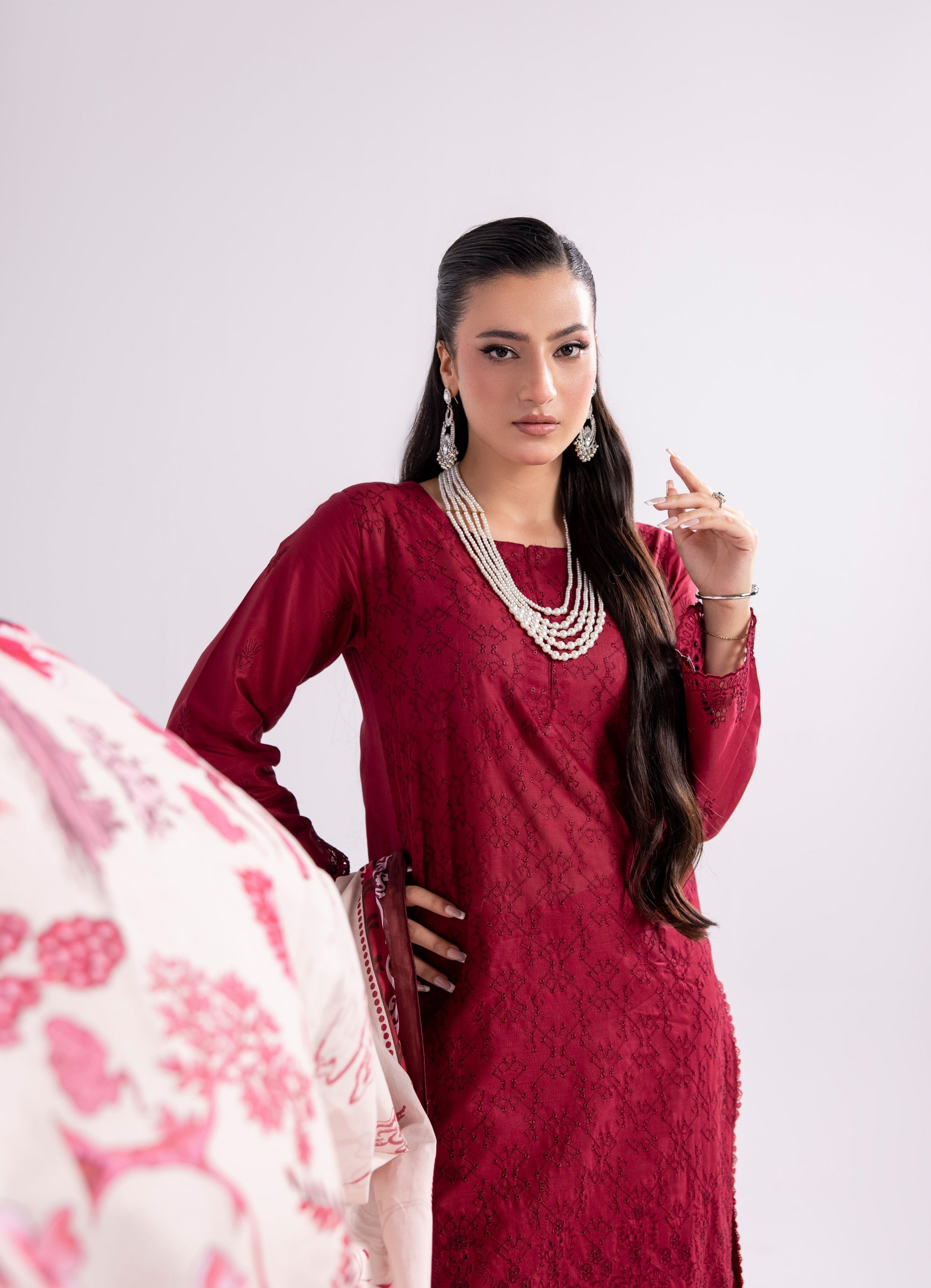 Shanaya Crimson Women 3pcs