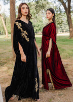 Panache Apparel Kaftan Black Women 1pcs