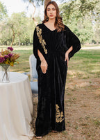 Panache Apparel Kaftan Black Women 1pcs