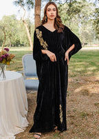 Panache Apparel Kaftan Black Women 1pcs