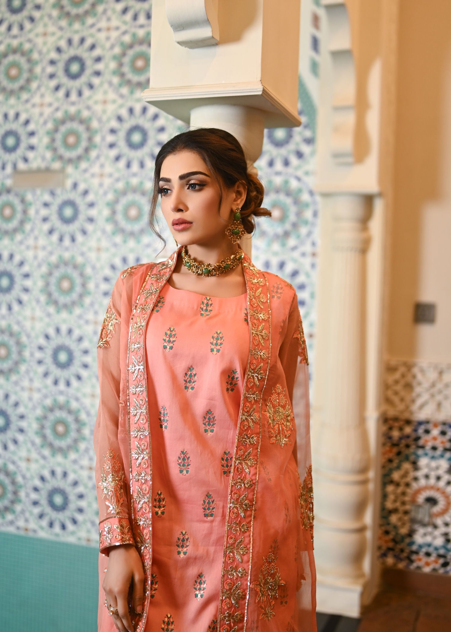 Unaiza Mir Coral Charm Women 3pcs