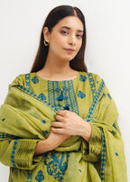 Kross Kulture Embroidered Lawn Suit 01550 Women 3pcs