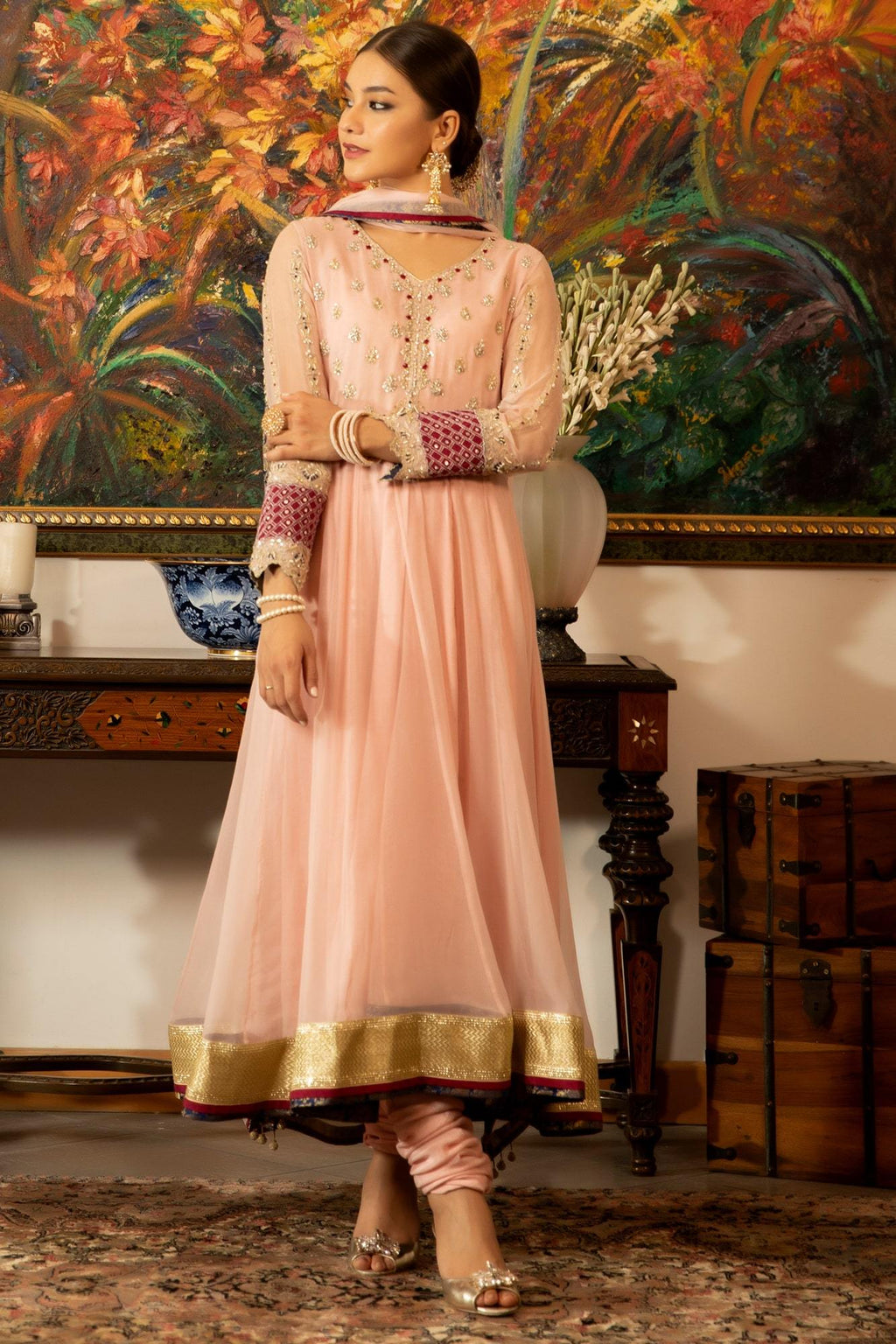 Zaaviay Boohey Barian (Ready To Wear Three Piece) Women 3pcs