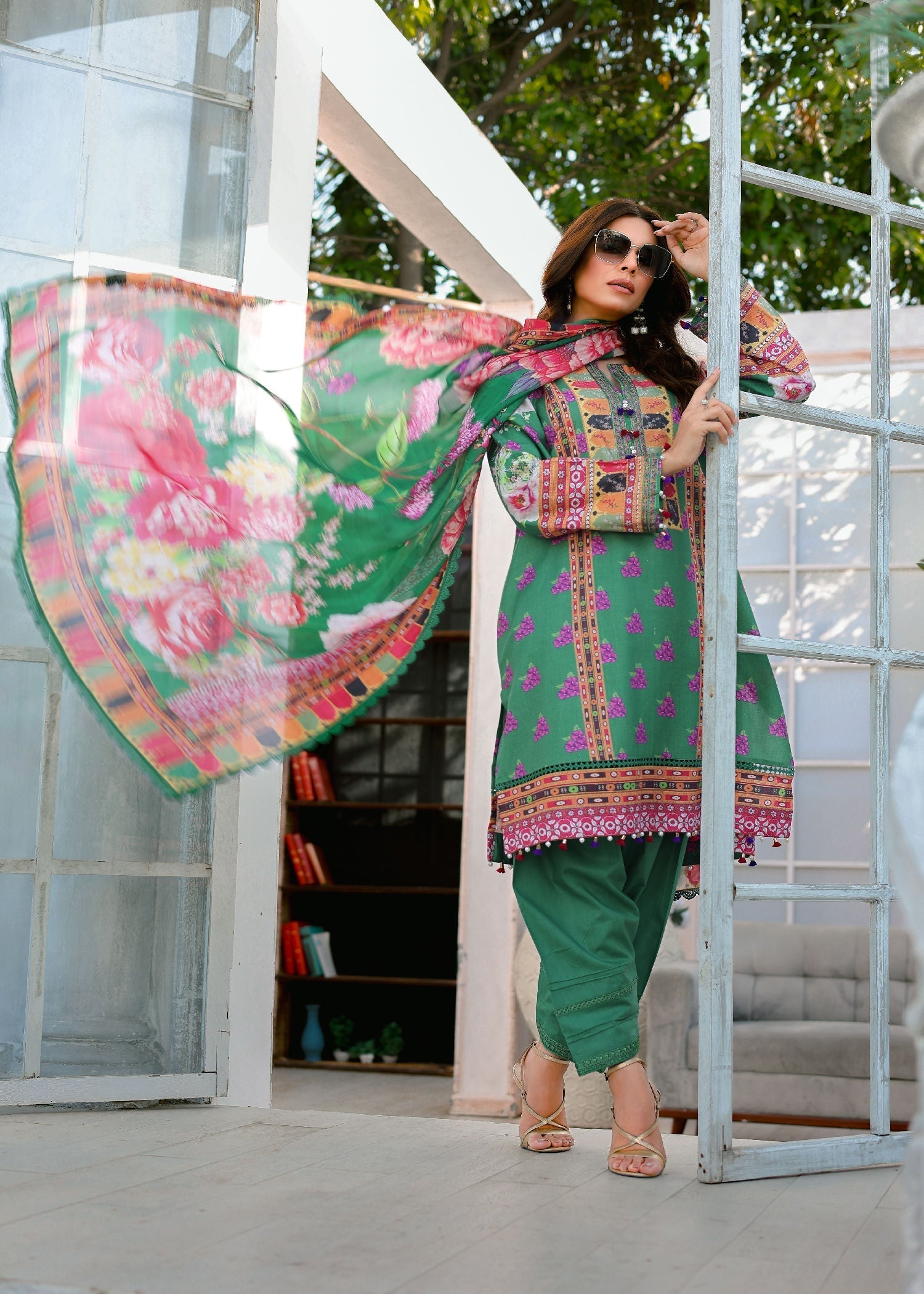 Reema Ahsan Hurrem Stitched Lawn Women 3pcs