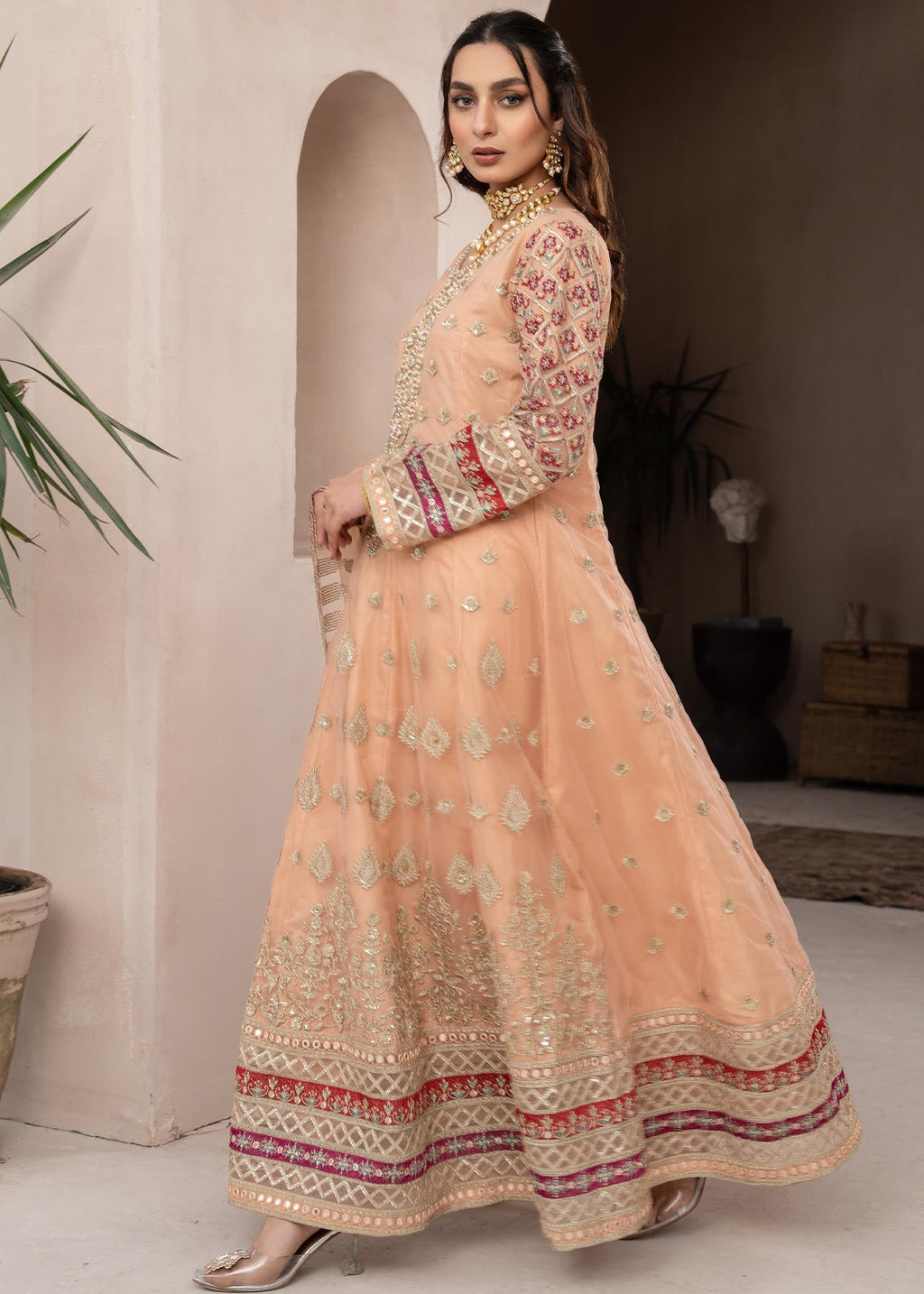 Zebaye US550 Peach Women 3pcs