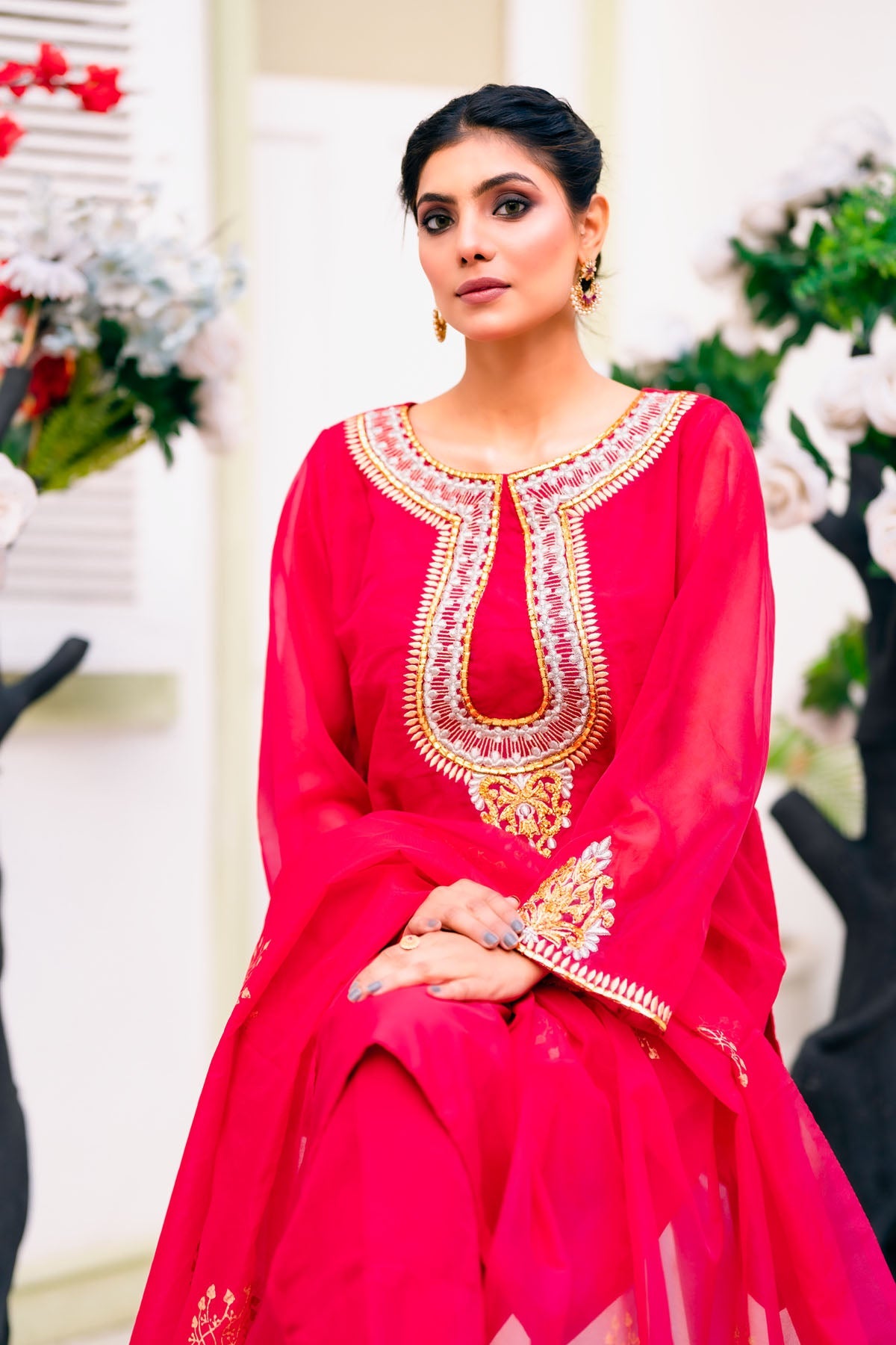 Pirzada Shaheryar Khan Blissful Rose Women 4pcs