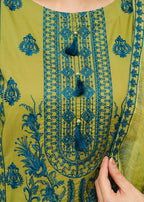 Kross Kulture Embroidered Lawn Suit 01550 Women 3pcs