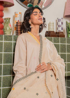 Kross Kulture Embroidered Lawn Suit 01521 Women 3pcs