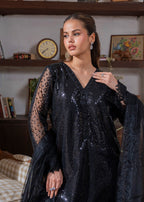Kross Kulture Luxe Sequin Net Suit 01627 Women 3pcs