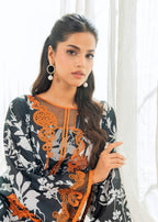 Kross Kulture Digital Print and Embroidered Silk Lawn Suit 01662 Women 2pcs