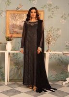 Rang-e-Haya Naina (Black) Women 4pcs