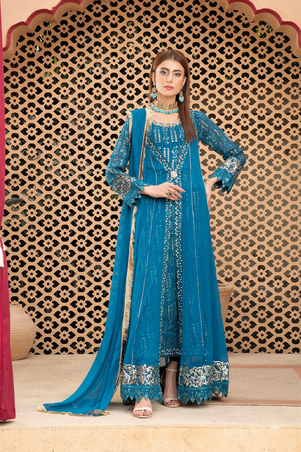 Manahils B 005 TEAL Women 4pcs