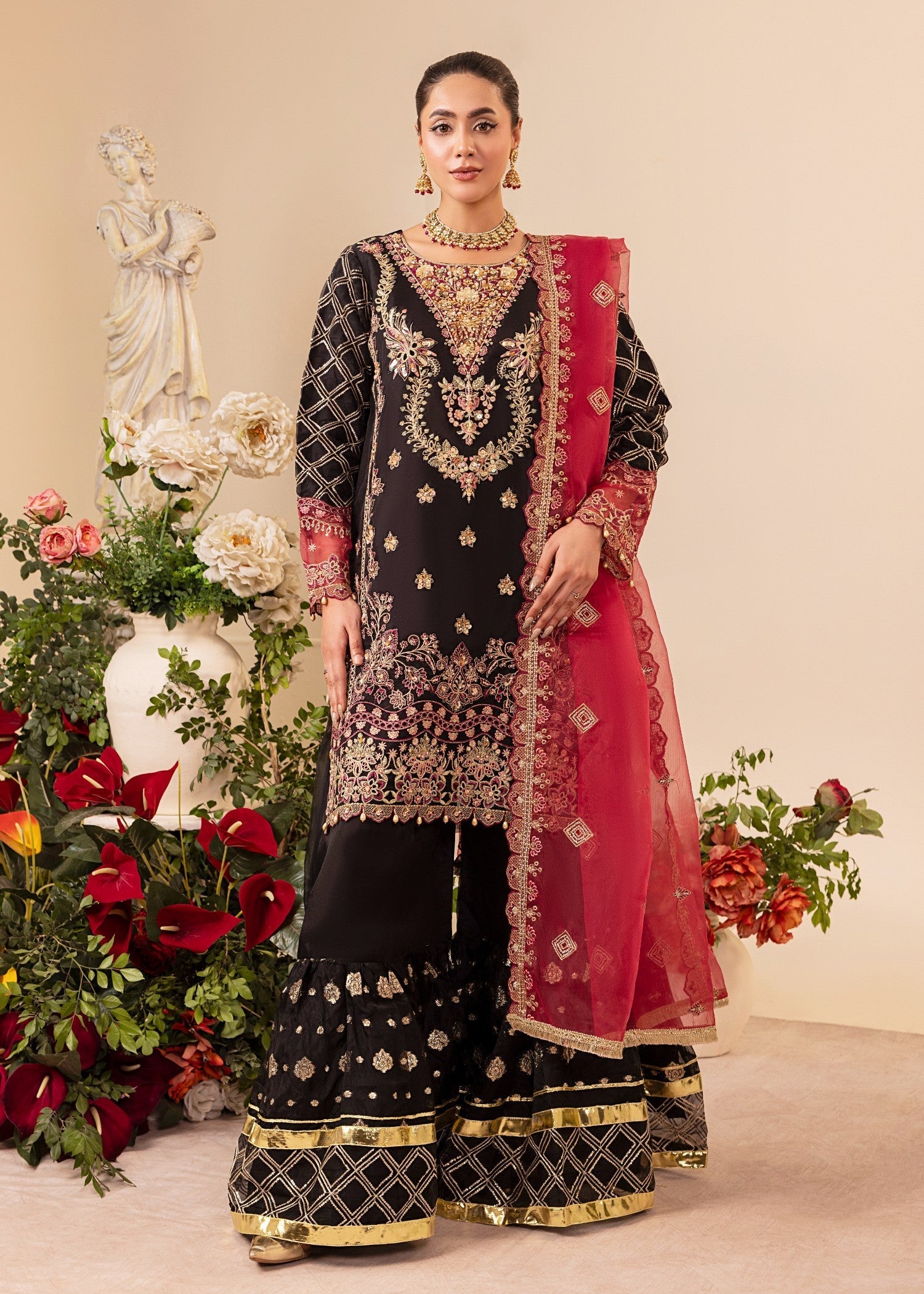 Zuri ELEANOR ZP 558 BLACK Women 3pcs