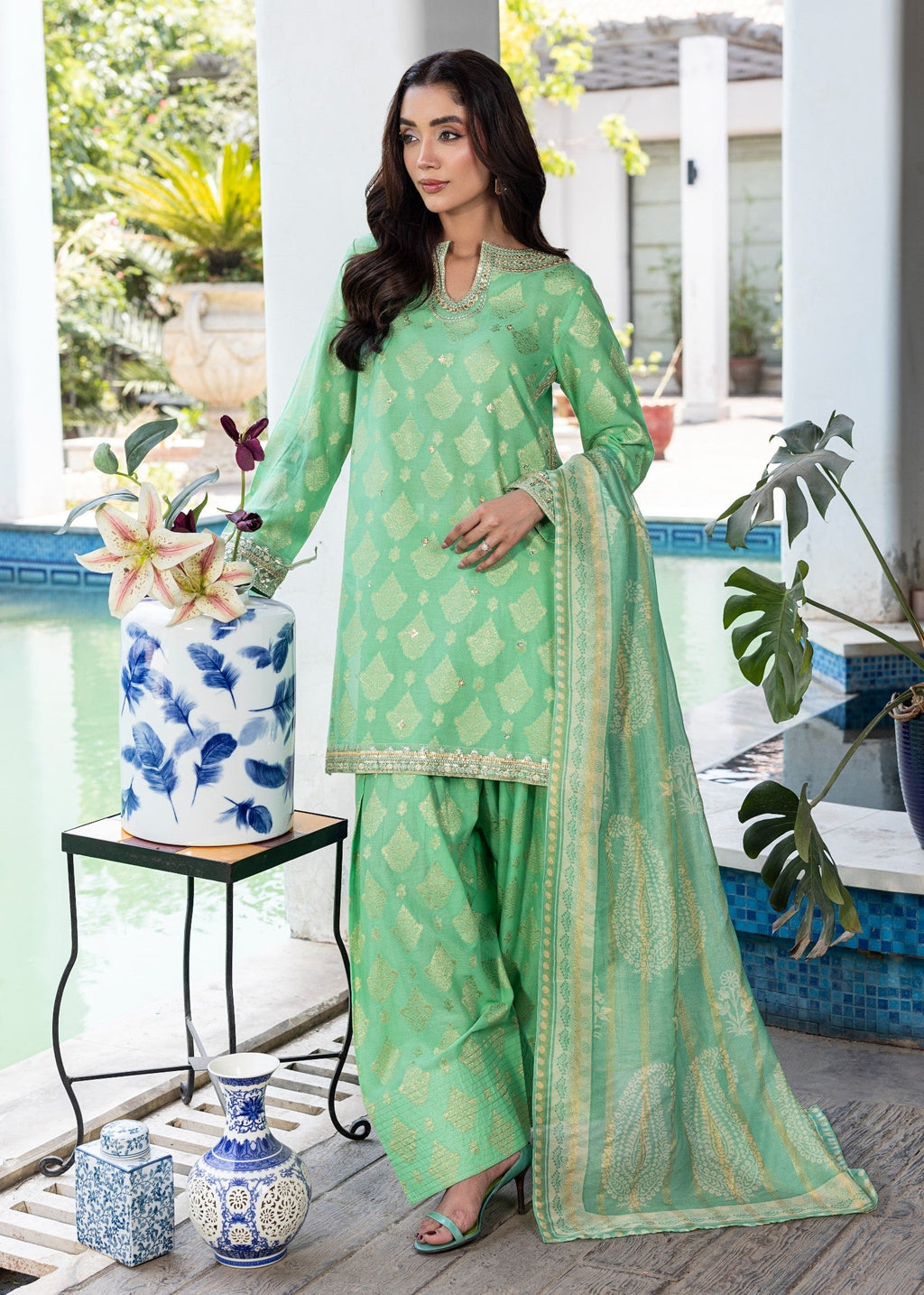 Zuri SOLENA ZP 18 FRESH GREEN Women 3pcs