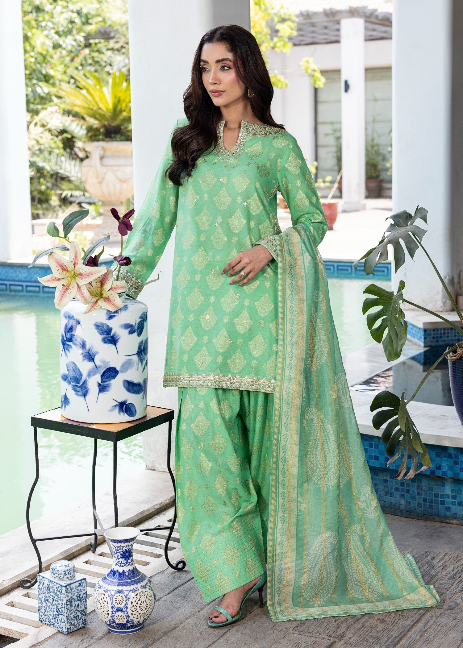 Zuri SOLENA ZP 18 FRESH GREEN Women 3pcs