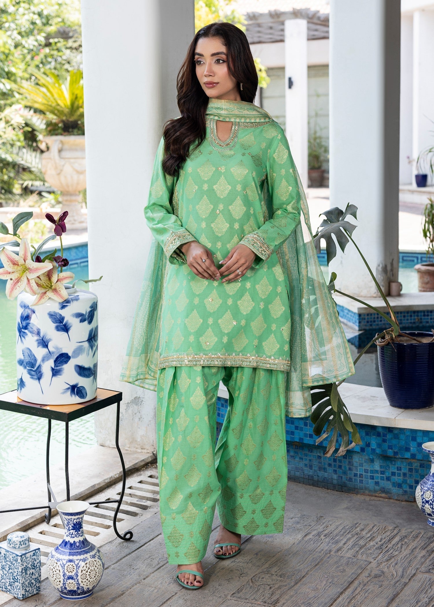 Zuri SOLENA ZP 18 FRESH GREEN Women 3pcs