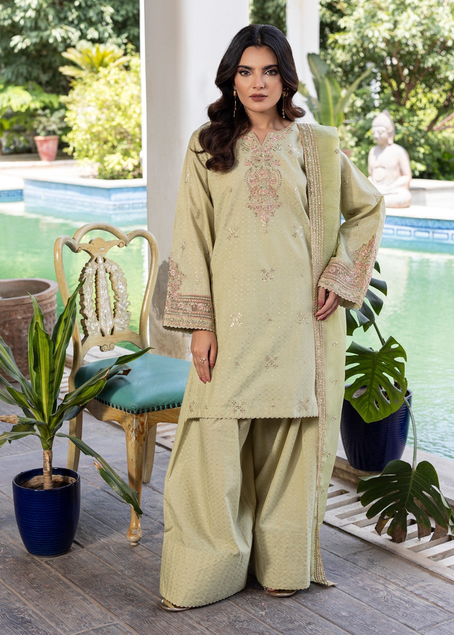 Zuri CYRAH ZP 01 PISTACHIO Women 3pcs