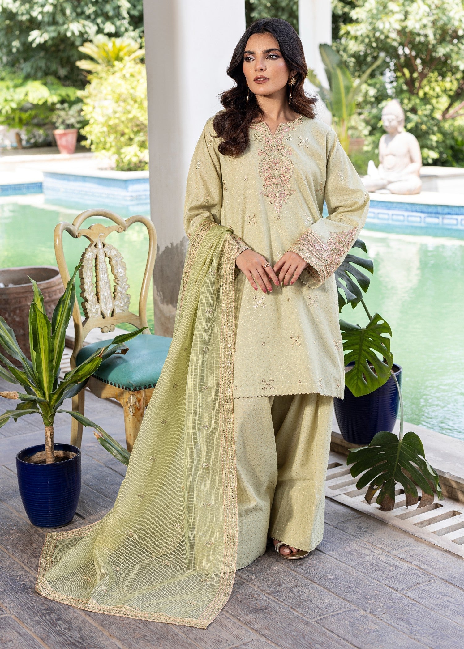 Zuri CYRAH ZP 01 PISTACHIO Women 3pcs