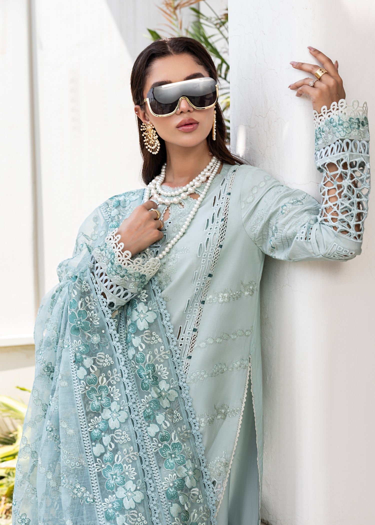 Zuri MISHKA LP 01 ICE BLUE Women 3pcs