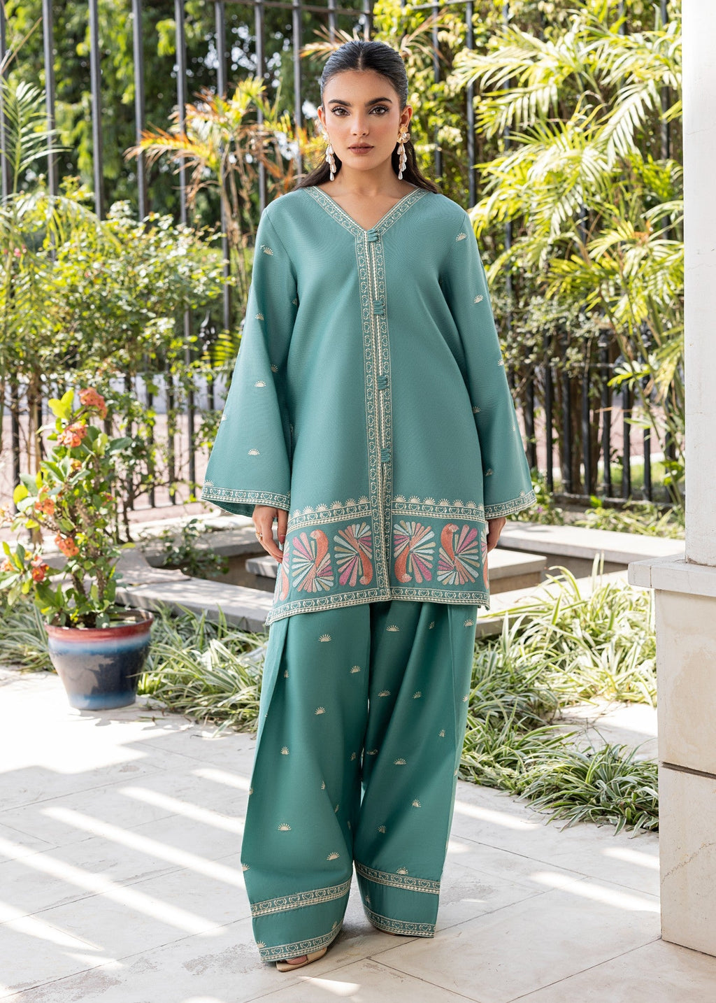 Zuri NORINE ZP 04 SEA GREEN Women 2pcs