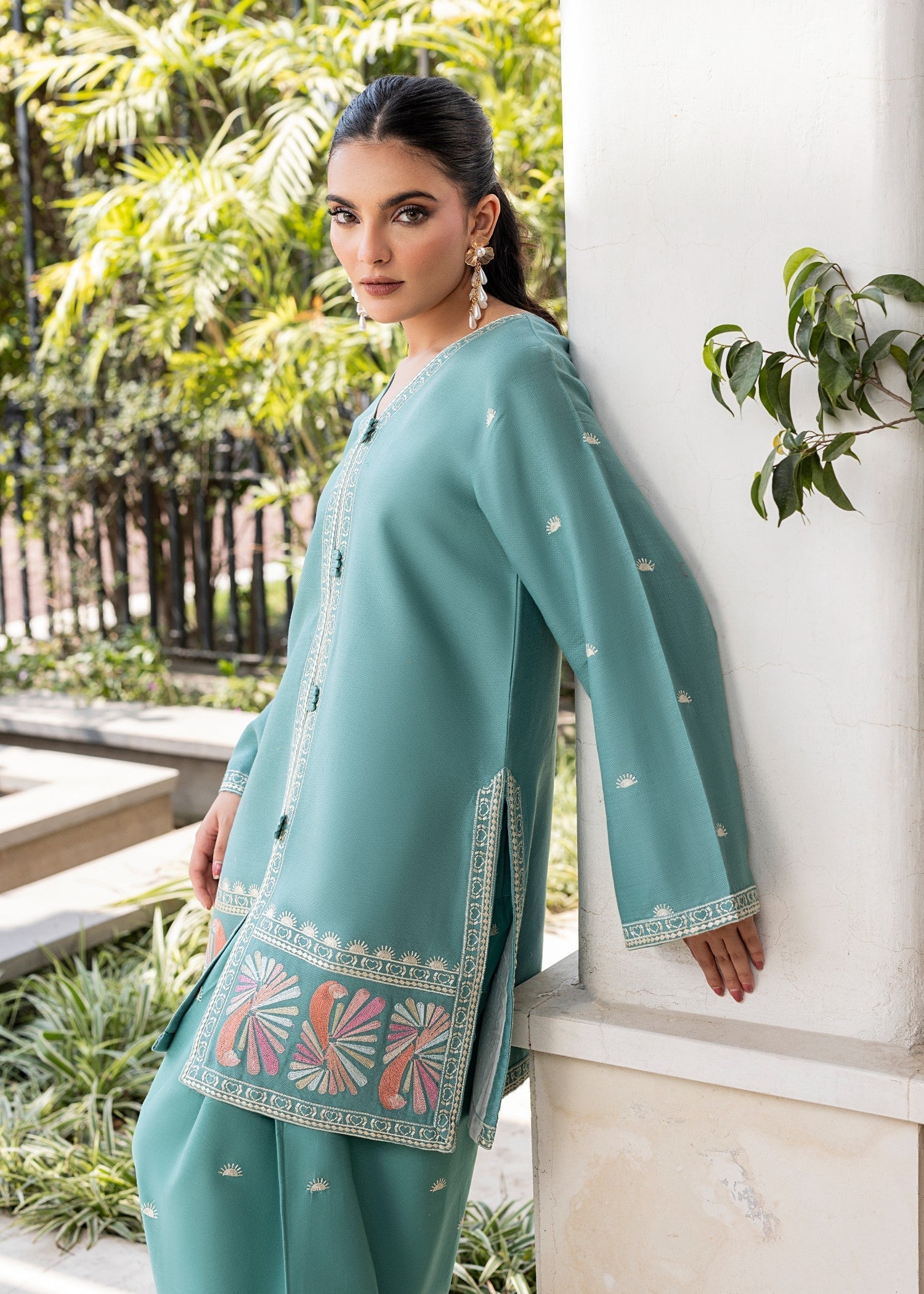 Zuri NORINE ZP 04 SEA GREEN Women 2pcs