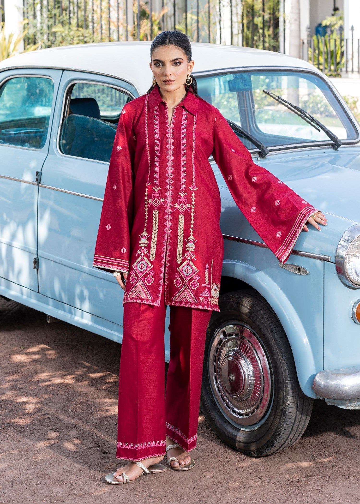 Zuri DILRUBA ZP 21 CHERRY RED Women 2pcs