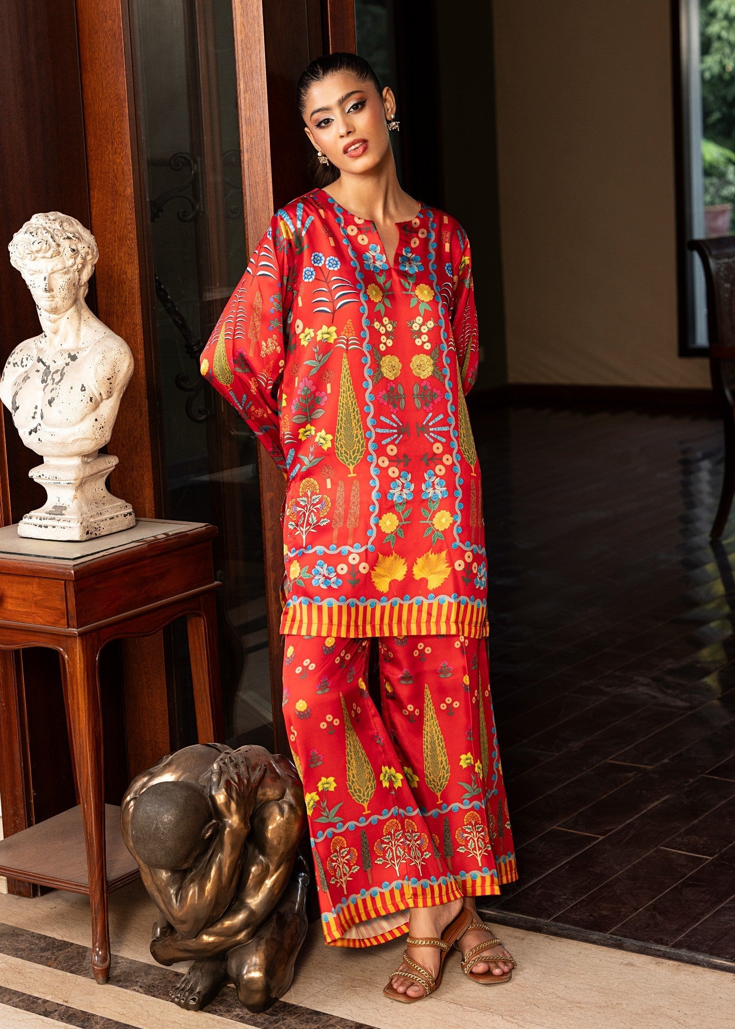 Zuri REEVA ZS 09 RED Women 2pcs