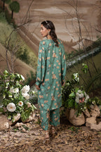 Lakhany Ready to wear Printed Cottel Shirt & Trouser Women 2pcs
