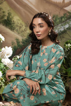 Lakhany Ready to wear Printed Cottel Shirt & Trouser Women 2pcs