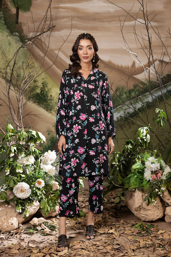 Lakhany Ready to wear Printed Cottel Shirt & Trouser Women 2pcs