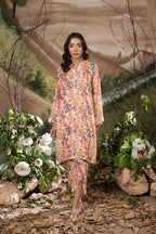 Lakhany Ready to wear Printed Cottel Shirt & Trouser Women 2pcs