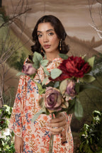 Lakhany Ready to wear Printed Cottel Shirt & Trouser Women 2pcs