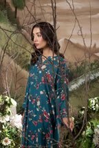 Lakhany Ready to wear Printed Cottel Shirt & Trouser Women 2pcs